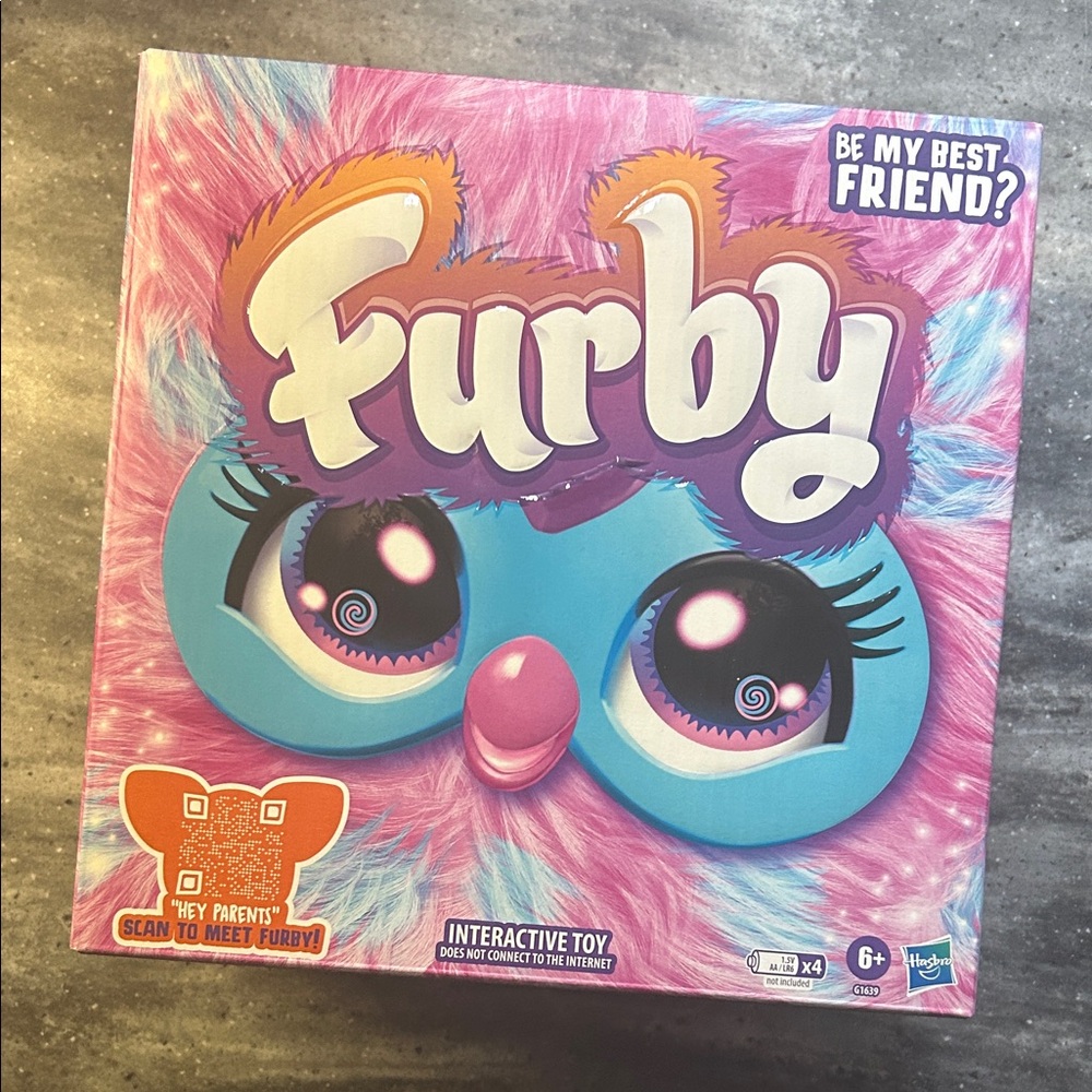Hasbro Furby Interactive Toy - Pink and Blue
